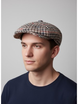 Balkonda Kasket Şapka Yün Karışımlı Unisex