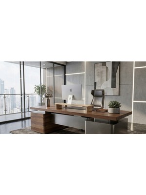 MDF Monitör Yükseltici Stand