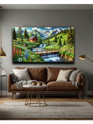 Mushen Studıo "büyüleyici Manzara Tablosu – Doğanın Eşsiz Güzelliği Evinizde!"