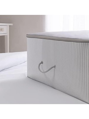 3'lü Büyük Boy Gri Renk Stuff & Things Altı Hurç Set