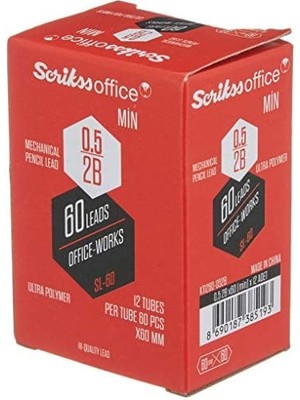 SL60 Min 12'lik Kutu 2b 0.5 mm