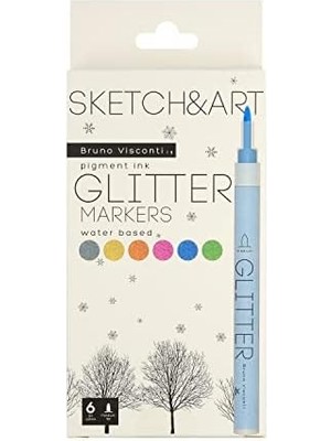 &art Simli Marker Seti (6 Renk)