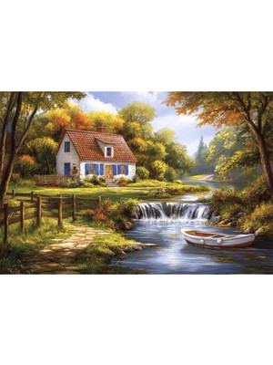 Mushen Studıo Dekoratif Manzara Kanvas Tablo