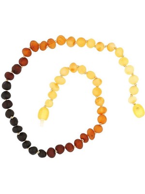 Inure Jewelry Bebek Damla Kehribar Diş Kolye