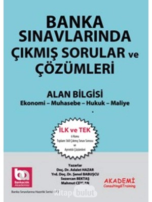 Eco Lounge Banka Sınavlarında Çıkmış Sorular ve Çözümleri: Alan Bilgsi