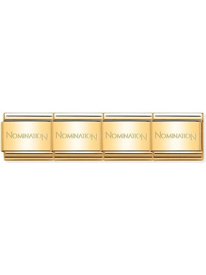 Normadia Yok Italy Composable Gold Paslanmaz Çelik 4'lü Link Seti, Şık ve Dayanıklı