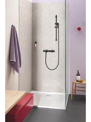 Eco Lounge Start Bornoz Askısı | Duş/banyo Aksesuarları | Mat Siyah | 411732430