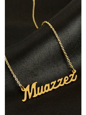 Ayena Moda Muazzez Isimli Kolye (Kişiye Özel)