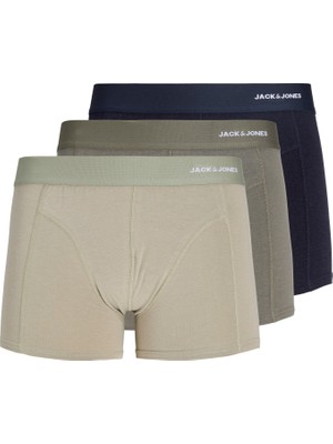 Jack & Jones Erkek 3'lü Bambu Boxer Paketi - Gabriel