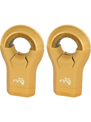 Eco Lounge Rıng Sılgılı Kalemtras Hardal Sarısı 2lı