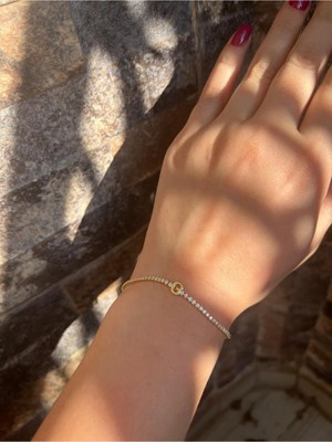 Normadia Şık G Harfli Çelik Su Yolu Zarif Bileklik, Özgün Tasarım ve Kalite