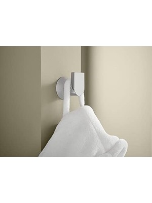 Eco Lounge Fırçalanmış Nikel Modern Tek Bornoz Kancası, BH3803BN