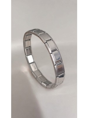 Normadia Şık Italyan Çelik Charm Bileklik, Zarif ve Dayanıklı Tasarım