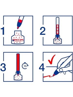 Eco Lounge Edding Flipchartmarker 31 Ecoline, Yeniden Doldurulabilir, 1,5 – 3 Mm, Yeşil