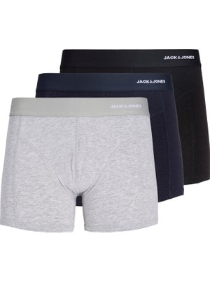 Jack & Jones Erkek 3'lü Bambu Boxer Paketi - Gabriel