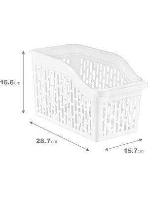 Eco Lounge Stafi Midi Organizer Beyaz