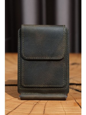 Lenax Milano Hakiki Dana Derisi Erkek Cüzdan – 12 Kart Bölmeli, Mandallı Para Bölmeli, Mıknatıslı Kapaklı Premium Gerçek Deri Cüzdan