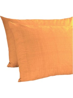 Eco Lounge - 2'li Yastık Kılıfı 50X70 cm Sarı (Sarı / 50 x 70)