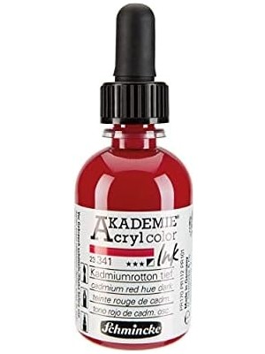 Eco Lounge Akrilik Mürekkep 50 ml 341 Cadmium Red Hue Dark