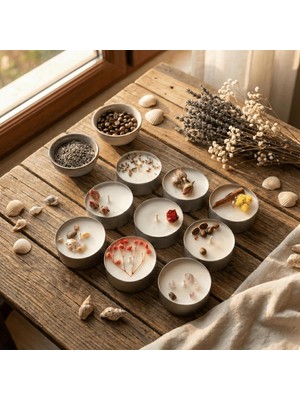 Eco Lounge Xl Boy Tealight Soya Mum – 9’lu Bundle (36 Normal Tealight Eşdeğer) – Nane,çikolata Vevanilya Kokulu – 14 Saat Yanma Süresi – Doğal & El Yapımı Kokulu Mum