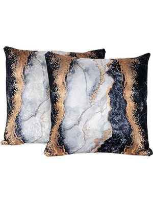 Eco Lounge Çeyiz Diyarı Lava Life 2 Li Kadife Kırlent Kılıfı CD457012