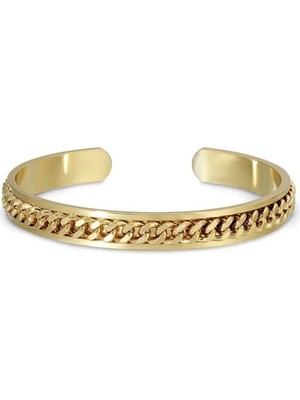 Normadia El Işleme Altın Zincir Bileklik, Şık ve Zarif Takı Hediye Alternatifi