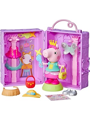 Savarga Peppa Pig Figür ve Kıyafet Dolabı