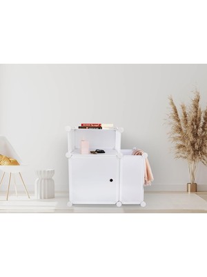 Eco Lounge Komodin, Beyaz