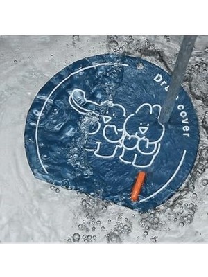 Eco Lounge Banyo ve Mutfak Lavabo Koku Önleyici Gider Koruyucu Silikon Sızdırmaz Ped 1 Adet Kahverengi