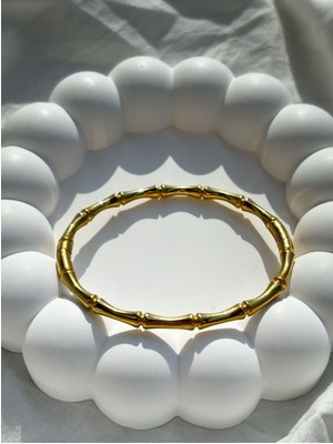 Normadia Sağlıklı ve Şık Bambu Çelik Kelepçe, Şık Tasarım ve Konfor Sağlar