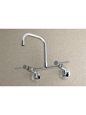 Eco Lounge KS813C Mutfak Bataryası, 15,5 cm Musluk Erişiminde, Cilalı Krom