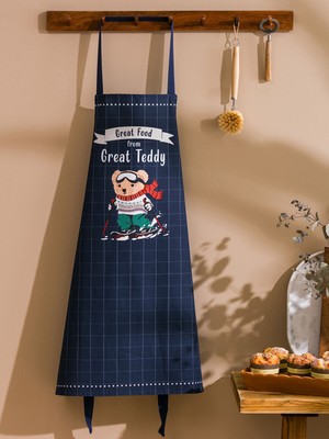 Lc Waikiki Yeni Sezon Ayı Teddy Baskılı Mutfak Önlüğü