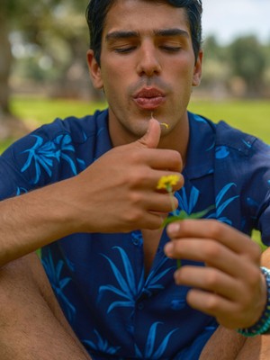 Lc Waikiki Yeni Sezon Regular Fit Kısa Kollu Desenli Viskon Erkek Gömlek