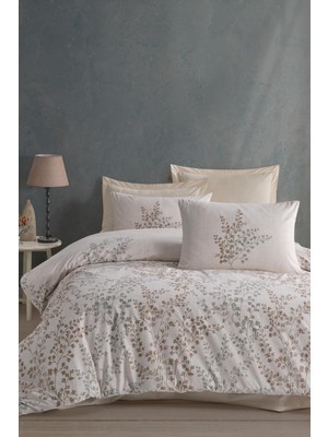 Altınbaşak Nefha Sabre Çift Kişilik Ranforce Nevresim Takımı