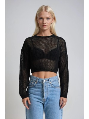 Lijuri Ajurlu Crop Triko Kazak 1424