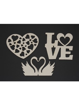 Modunuza Göre Değiştirin: Romantik Temalı Yedek Dekoratif Mumluk Arkalıkları