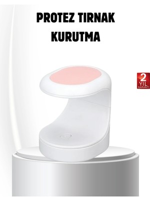 Pazarcan LED Mini Oje Kurutucu Taşınabilir Hızlı Kuruma Cihazı 3 LED Işıklı