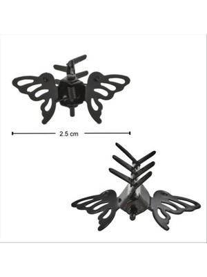 Ayena Moda Kelebek Figürlü Metal Toka