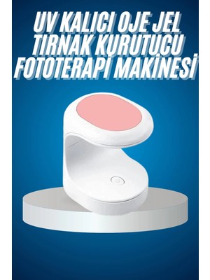 Pazarcan Kalıcı Oje Kurutucu Uv LED Teknolojisi Taşınabilir Mini Tırnak Kurutucu