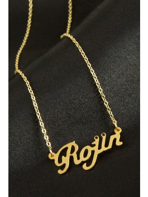 Ayena Moda Rojin Isimli Kolye (Kişiye Özel)
