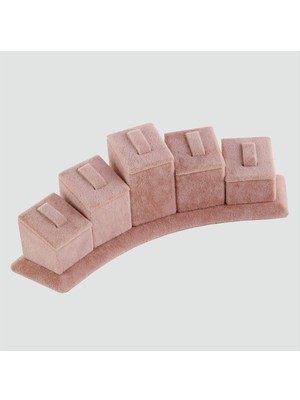 Ayena Moda 5'li Anfora Kumaş Yüzük Standı