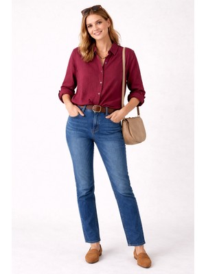 Jadewear Müslin Gömlek