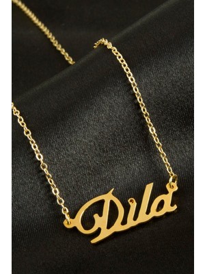 Ayena Moda Dila Isimli Kolye (Kişiye Özel)