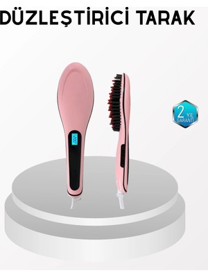 Pazarcan Profesyonel Saç Düzleştirici Tarak – 230°C Maksimum Isı, Hızlı Isınma ve Seramik Plaka