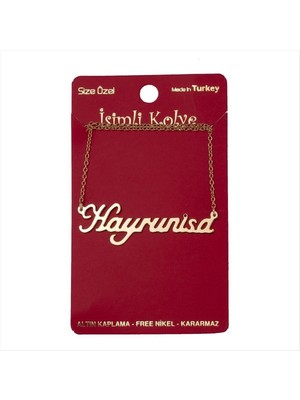 Ayena Moda Hayrunisa Isimli Kolye (Kişiye Özel)