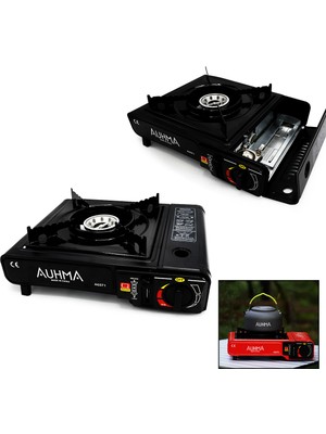 Go İthalat Auhma Agst-1 Pro Portatif Kamp Ocak Plastik Çantalı (5250)