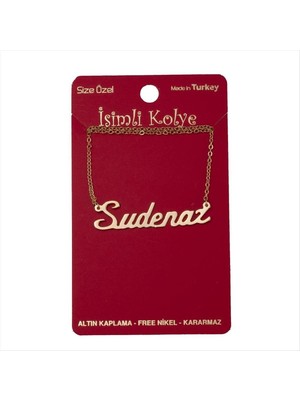 Ayena Moda Sudenaz Isimli Kolye (Kişiye Özel)