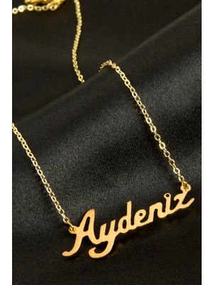 Ayena Moda Aydeniz Isimli Kolye (Kişiye Özel)