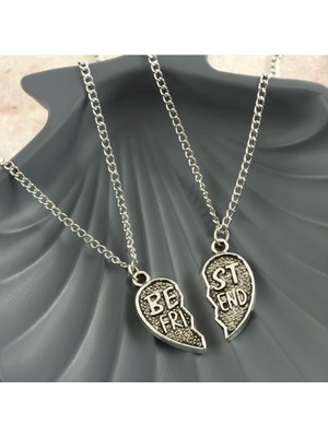 Ayena Moda Best Friends Arkadaş Zincir Kolye (Çift Kolye)