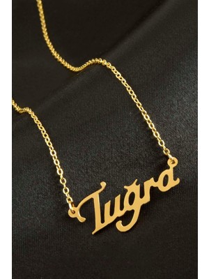 Ayena Moda Tuğra Isimli Kolye (Kişiye Özel)